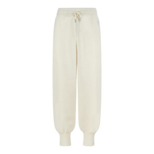 Cream Jogger Pants.