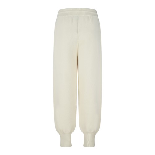 Cream Jogger Pants.