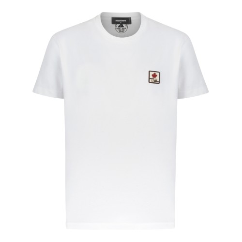 White Logo Patch T-Shirt.