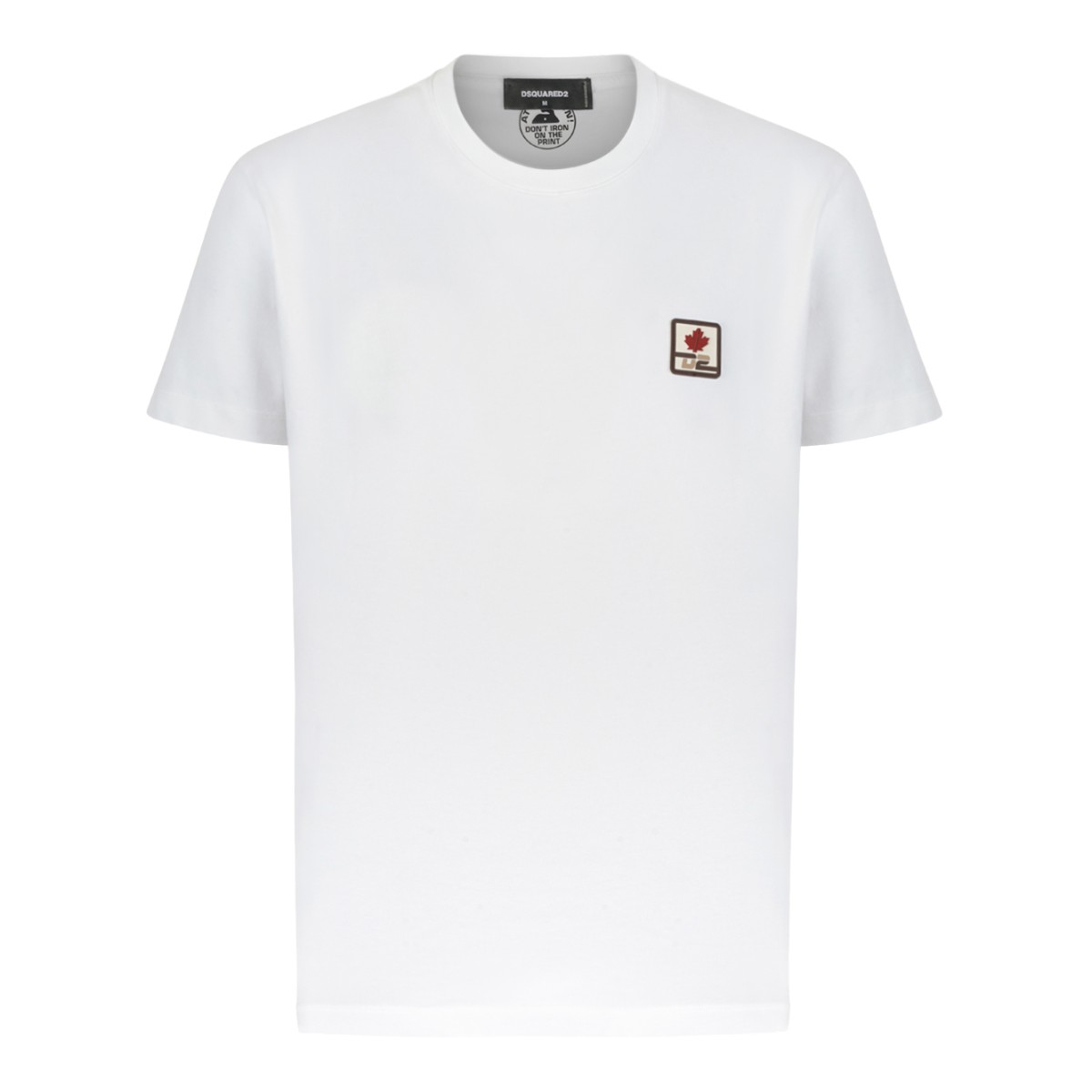 White Logo Patch T-Shirt.