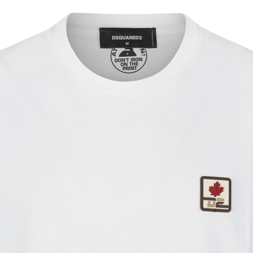 White Logo Patch T-Shirt.