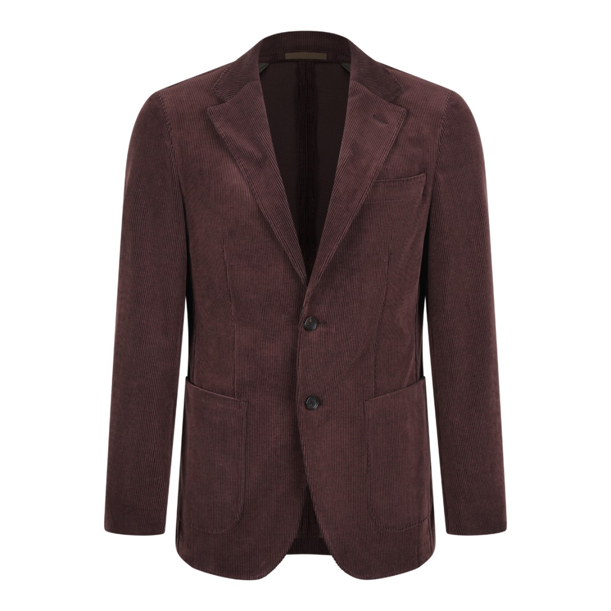 Burgundy Tailored Blazer.