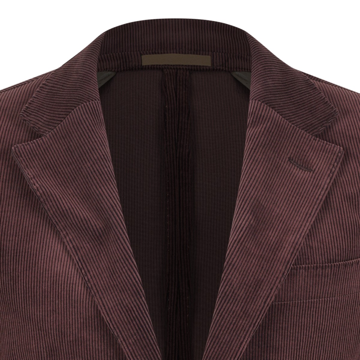 Burgundy Tailored Blazer.