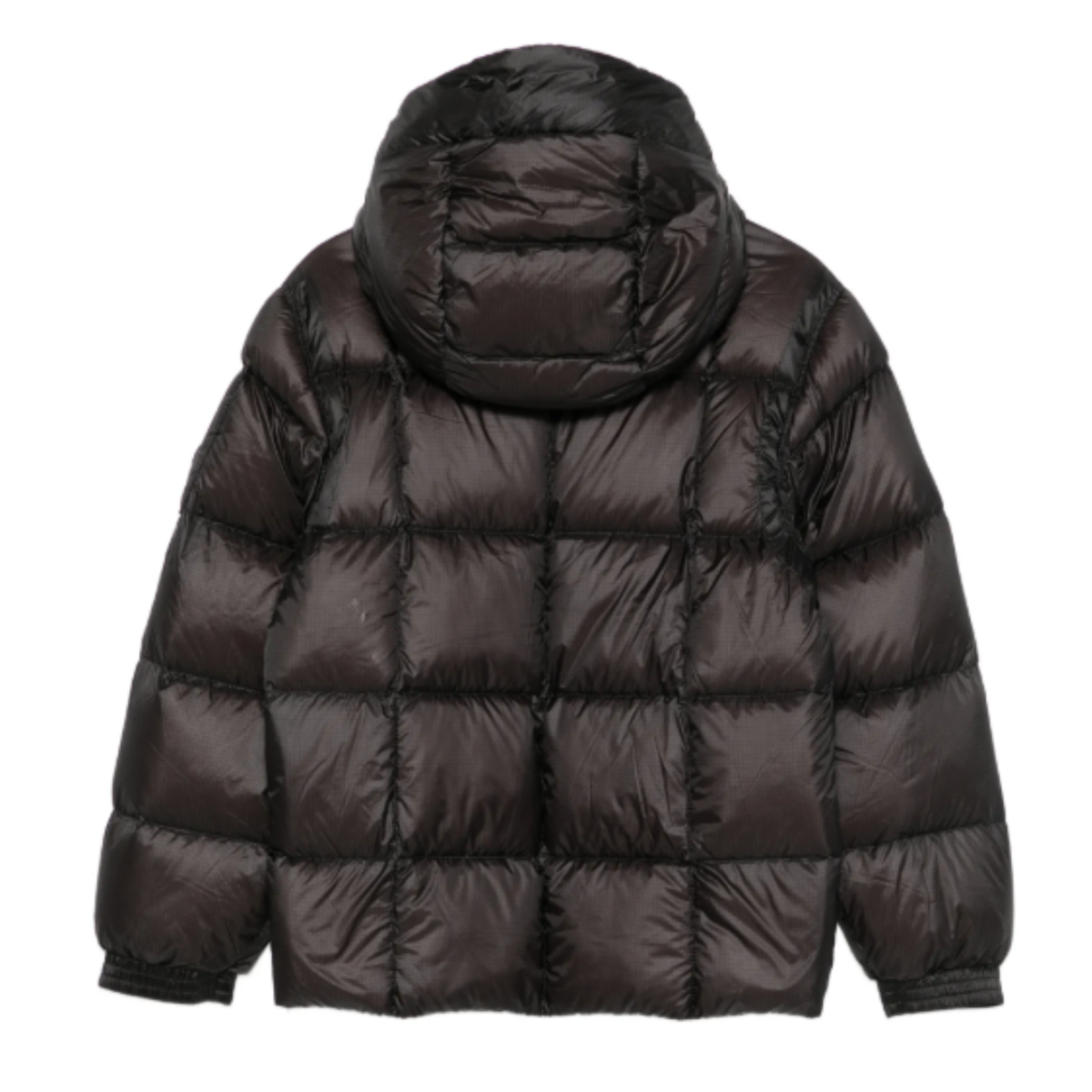 Quilted hooded jacket