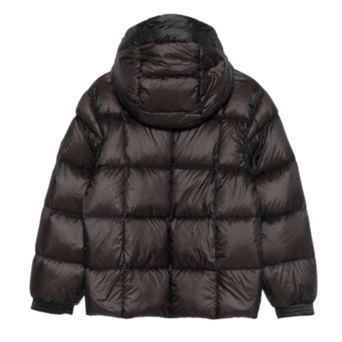 Quilted hooded jacket
