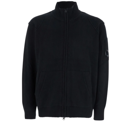 Zip-up cardigan