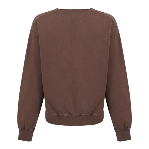 Brown V-Neck Cardigan.