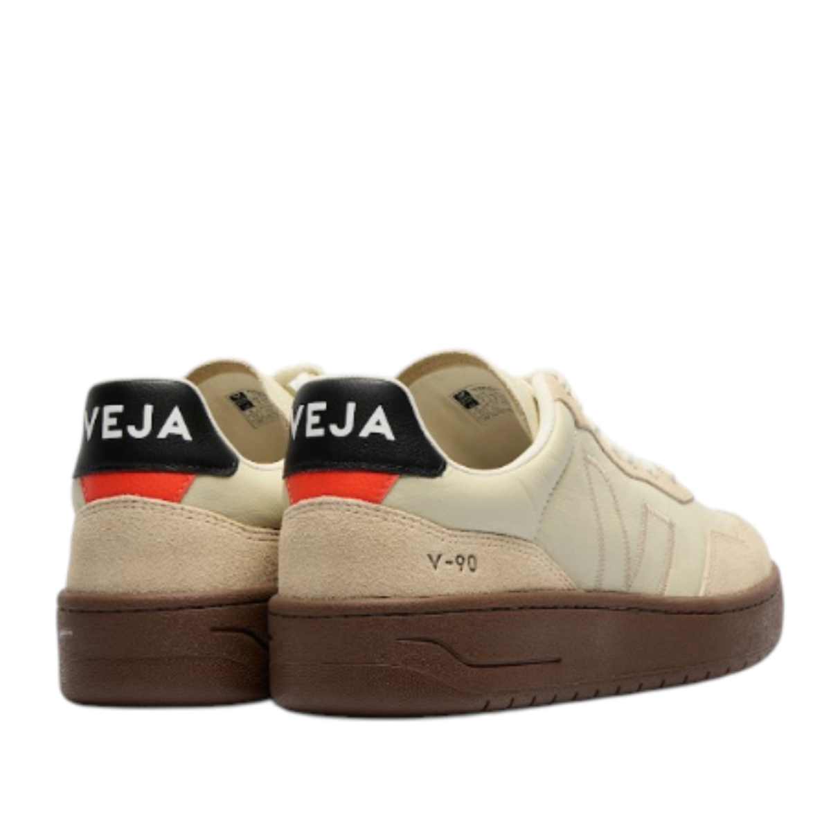 Beige Suede Sneakers.