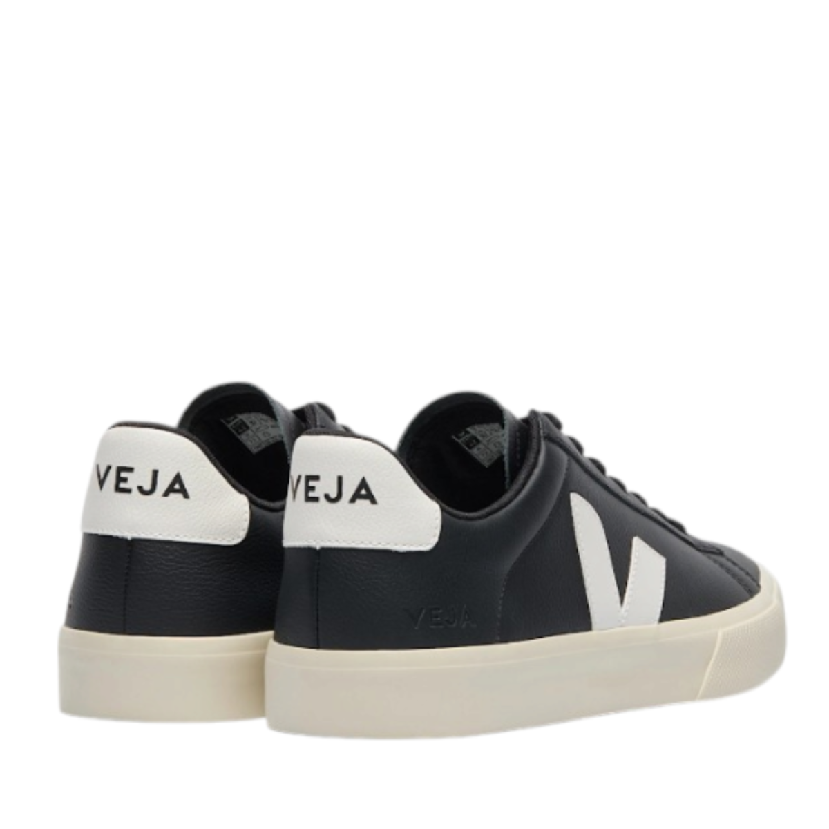 Black Leather Sneakers.