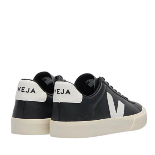 Black Leather Sneakers.