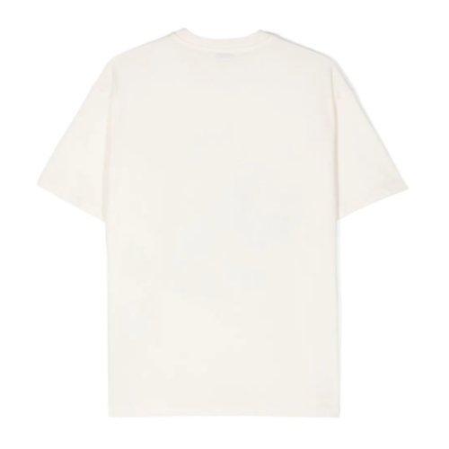 White Graphic Print T-Shirt.  2
