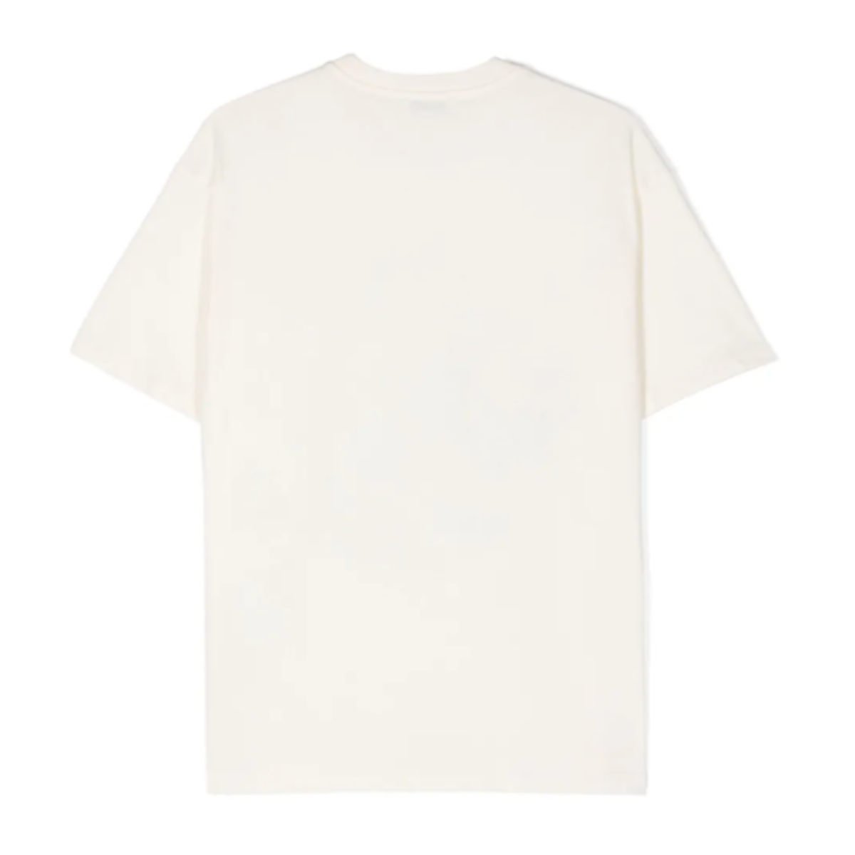 White Graphic Print T-Shirt. 