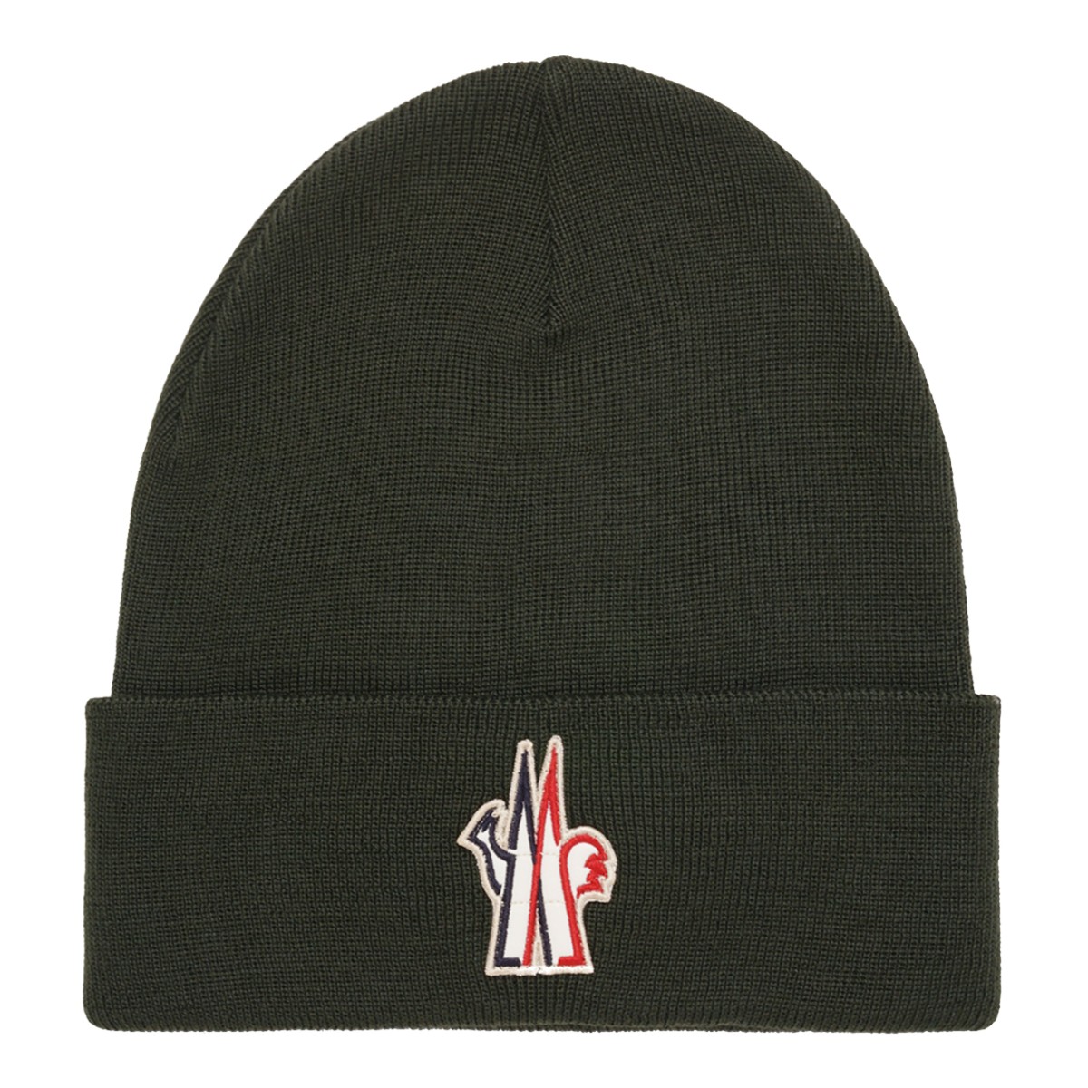 Dark Green Knit Beanie.