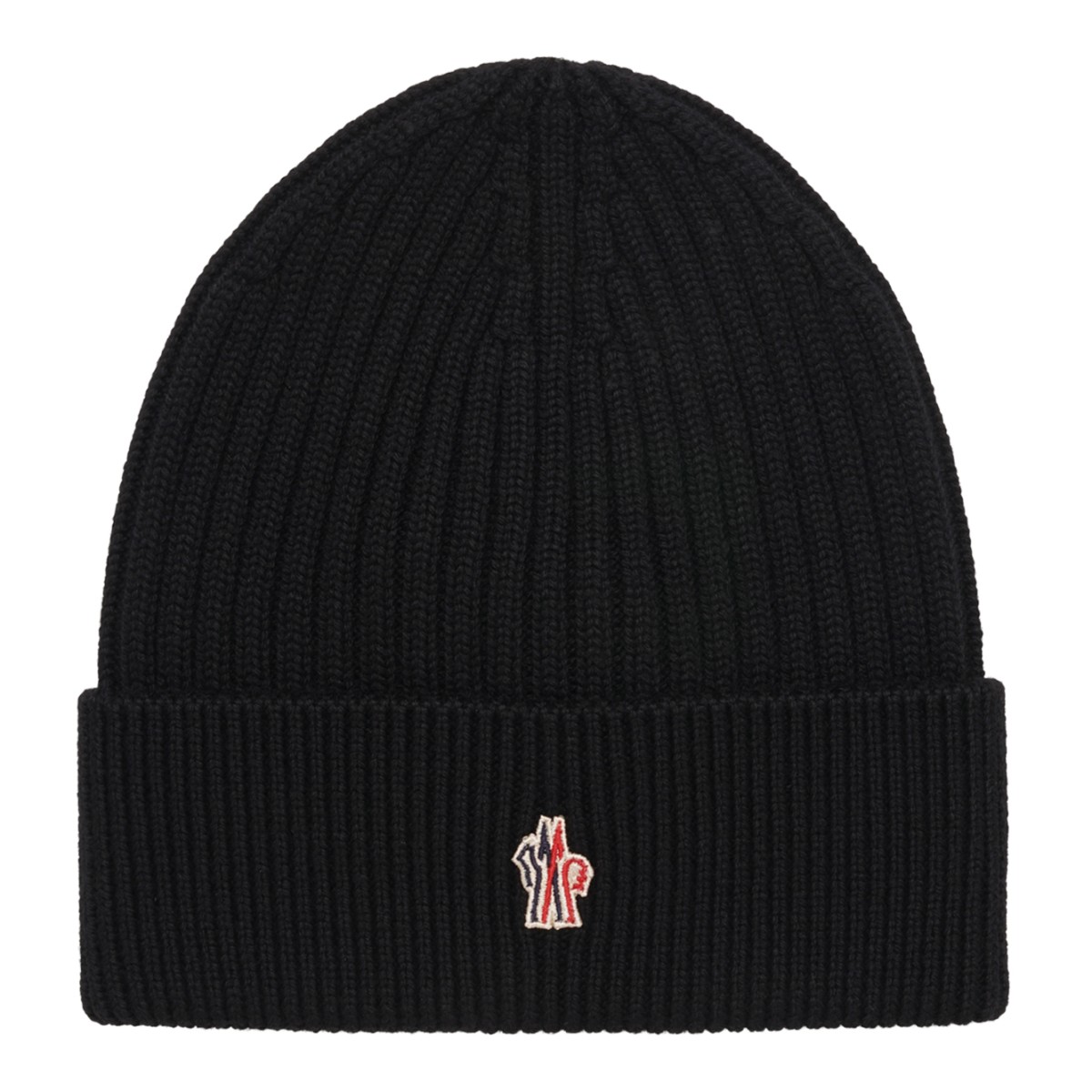 Black Ribbed Beanie.