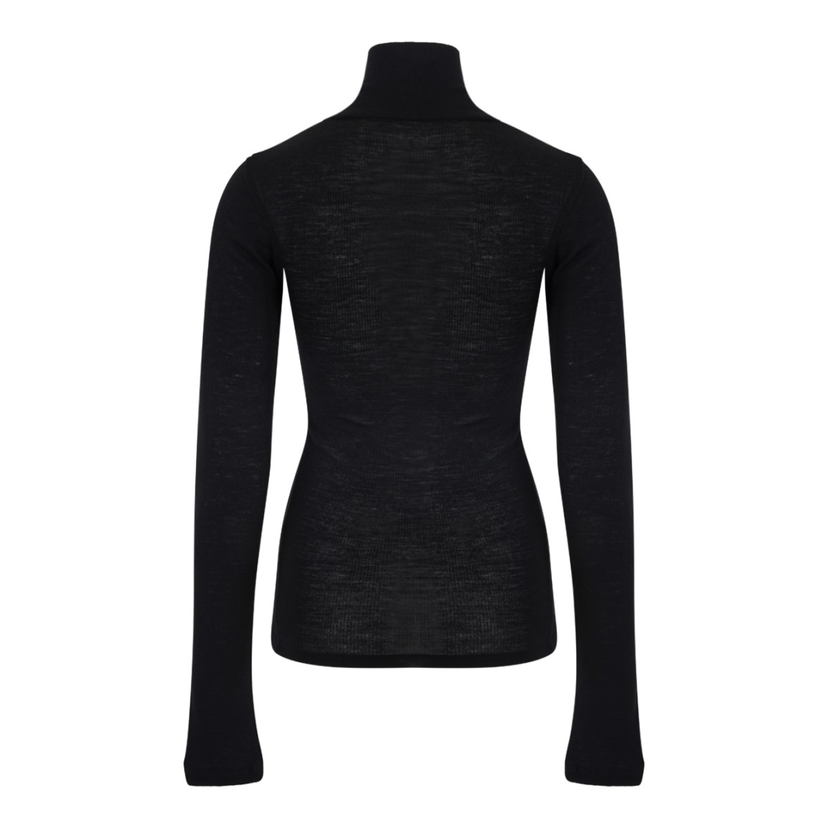 Black Turtleneck Top.