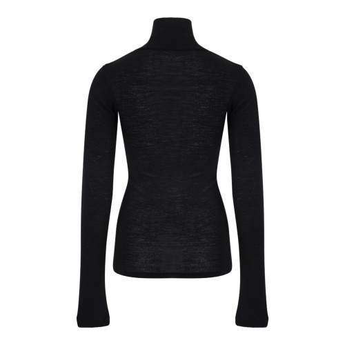 Black Turtleneck Top.