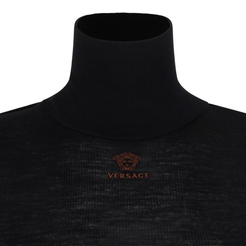 Black Turtleneck Top.