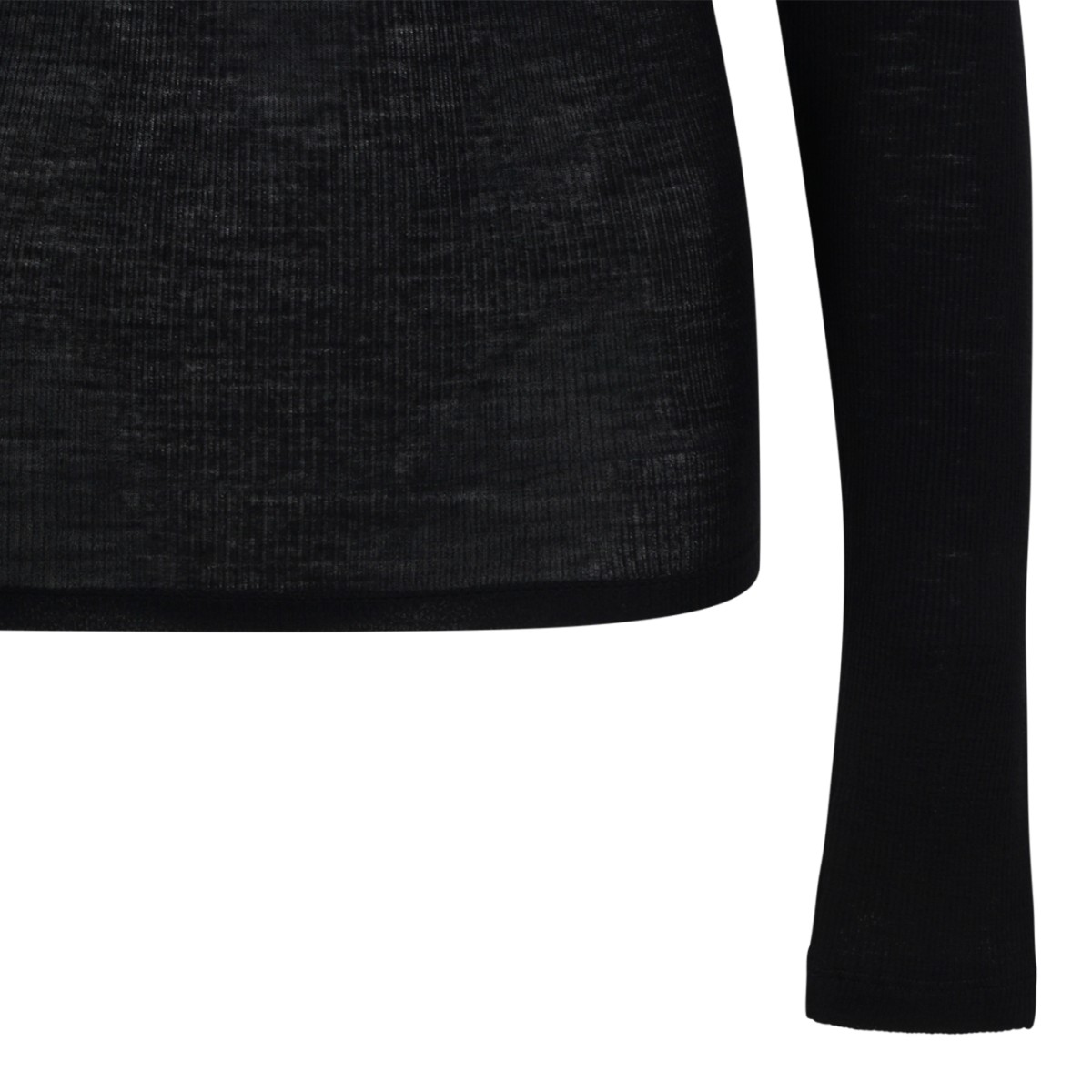 Black Turtleneck Top.