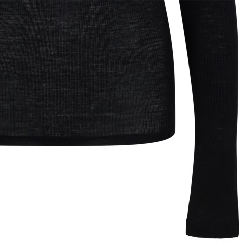 Black Turtleneck Top.