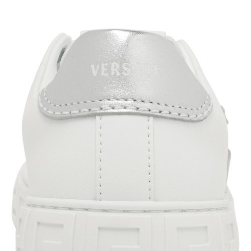 White Leather Sneakers.