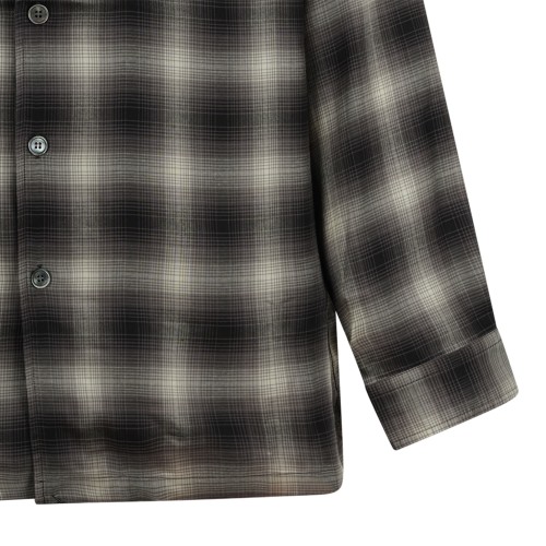 Black and Grey Checked Shirt.