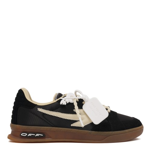 Black and Beige Sneakers.