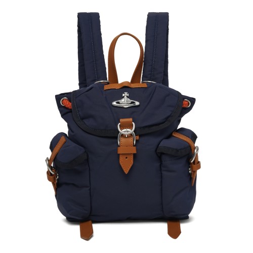 Navy Blue Backpack.