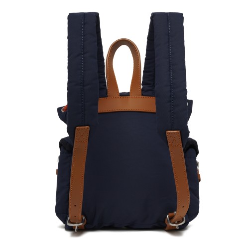 Navy Blue Backpack.