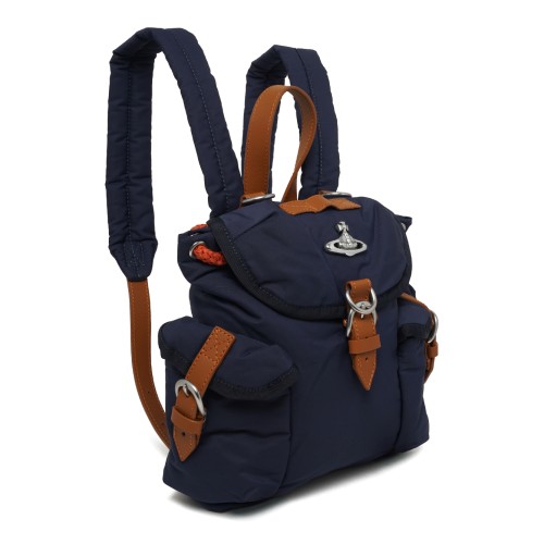 Navy Blue Backpack.