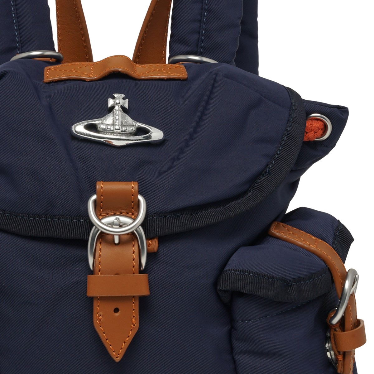 Navy Blue Backpack.