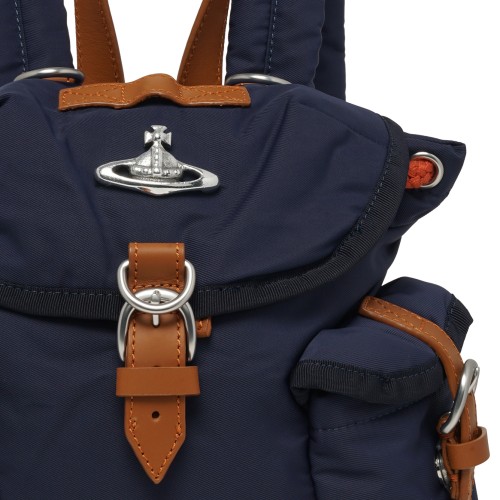 Navy Blue Backpack.