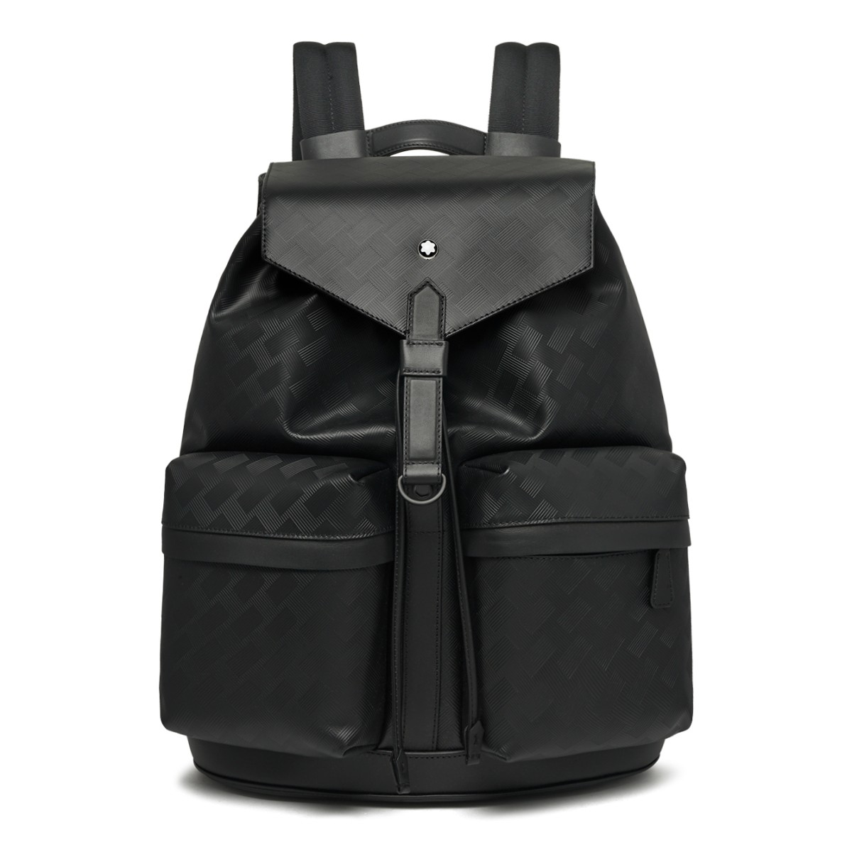 Black Leather Backpack.