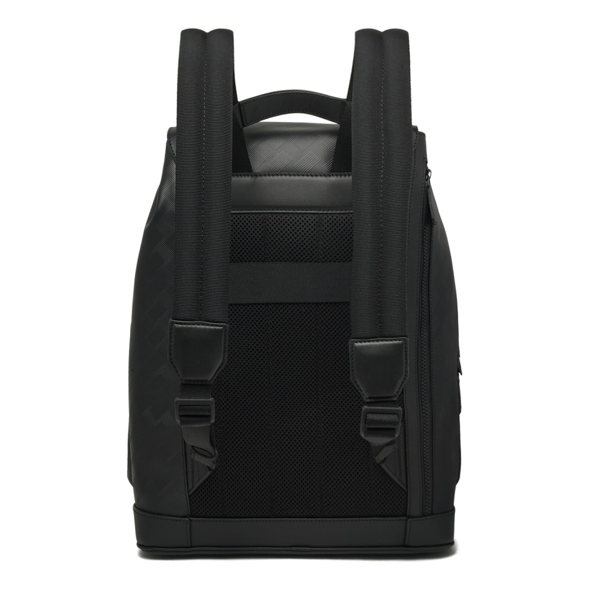Black Leather Backpack.