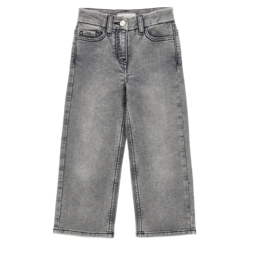 Grey Washed Denim Jeans.