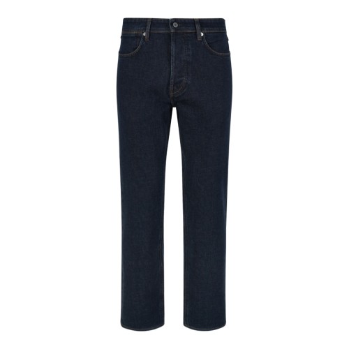 Dark Blue Denim Jeans.