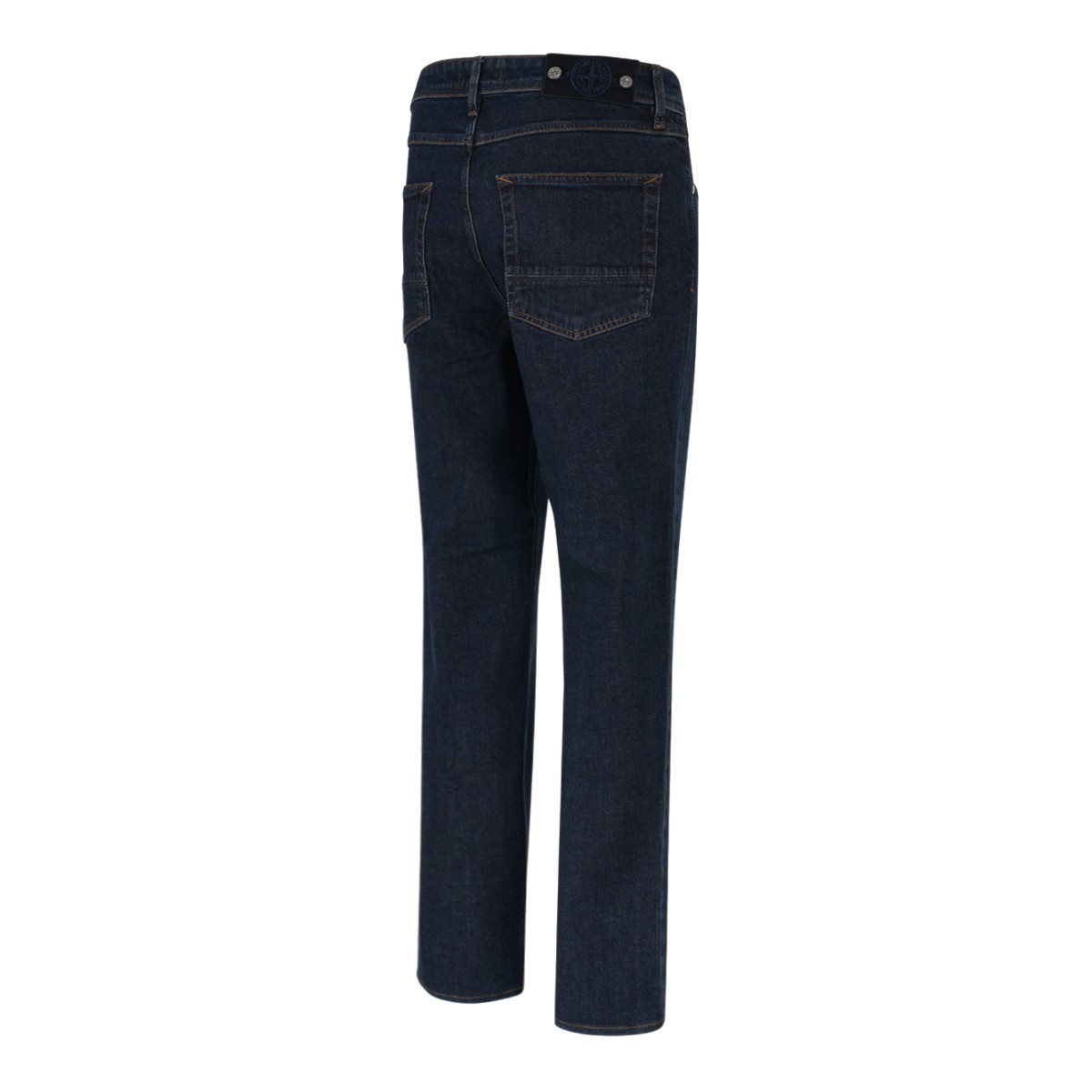 Dark Blue Denim Jeans.