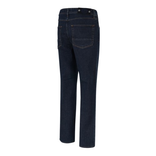 Dark Blue Denim Jeans.