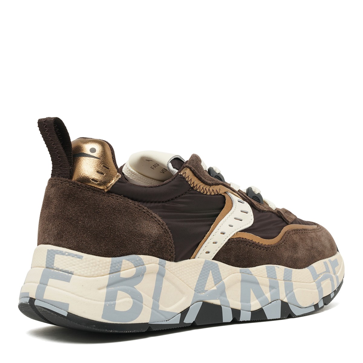 Brown Suede Sneakers.