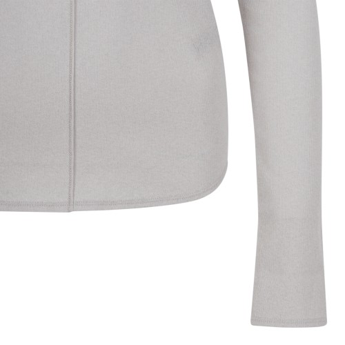 Light Grey Turtleneck Top.