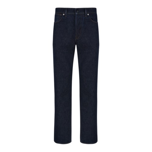 Dark Blue Denim Jeans.