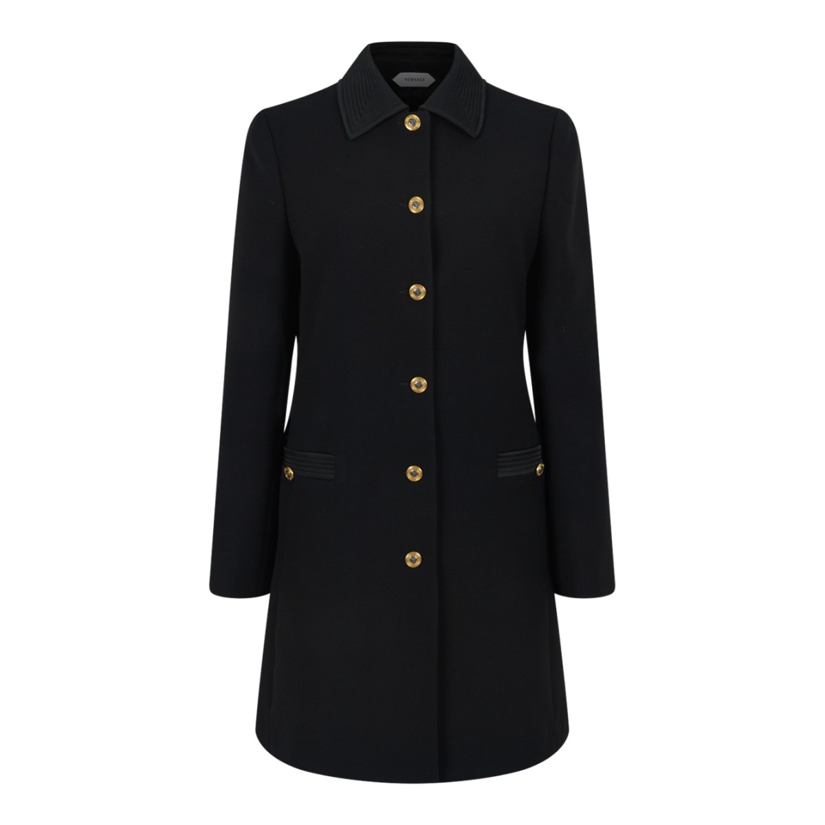 Black Tailored Coat.