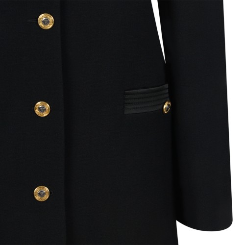 Black Tailored Coat.