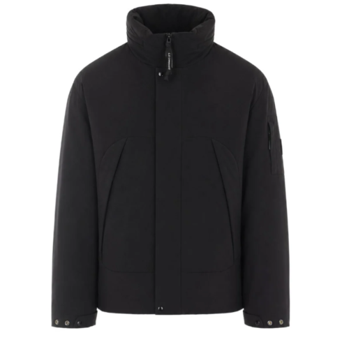 Black High-Neck Jacket