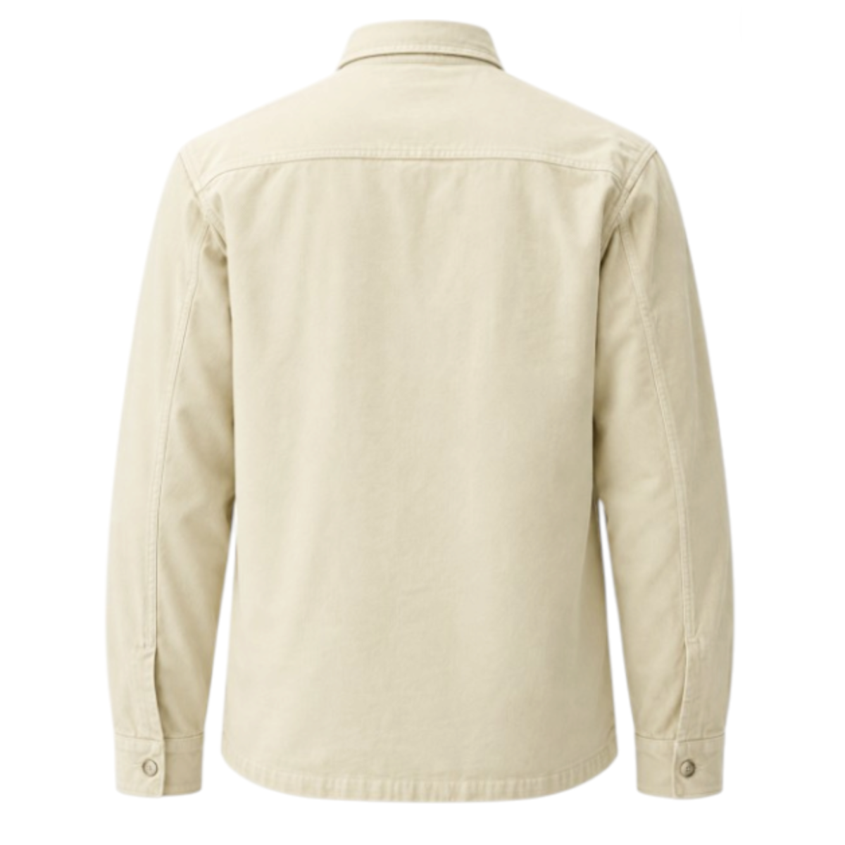 Corduroy Long Sleeve Lens Button Shirt