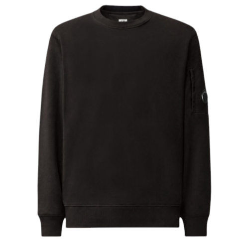 Diagonal Raised Fleece Crewneck Lens Sweatshirt