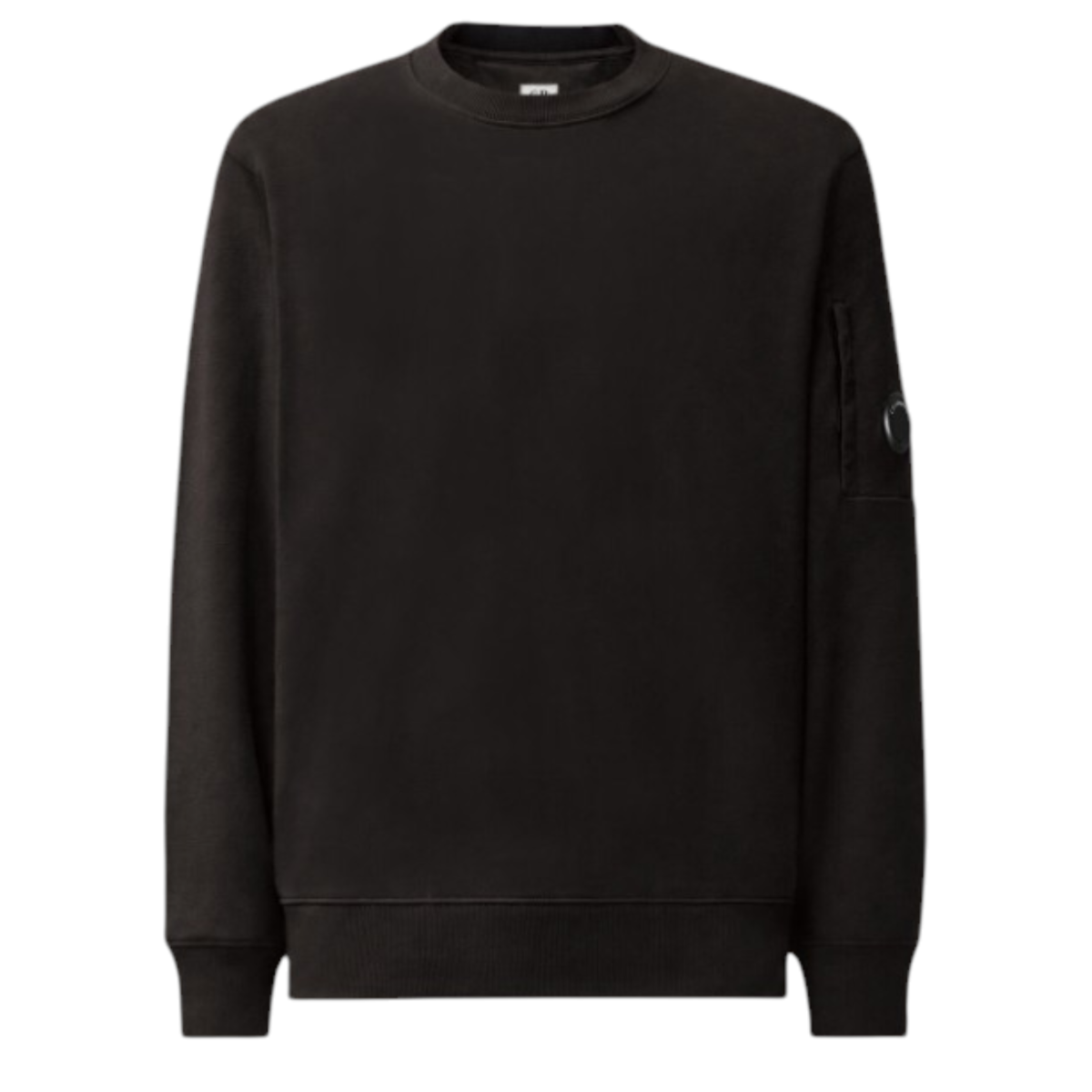 Diagonal Raised Fleece Crewneck Lens Sweatshirt