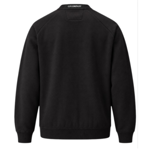 Diagonal Raised Fleece Crewneck Lens Sweatshirt