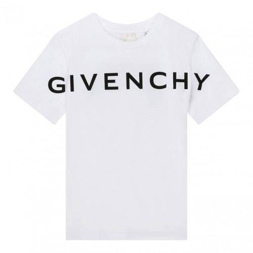 Givenchy Kids White Cotton...