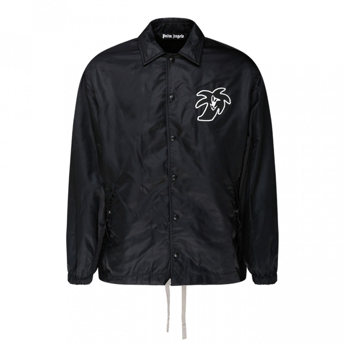 Black Cotton Lightweight Jacket