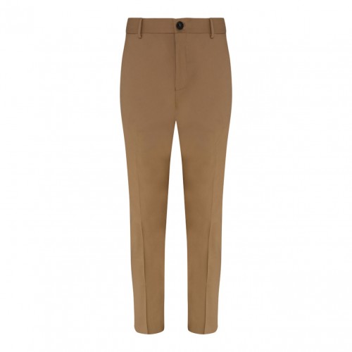 Camel Slim Fit Trousers